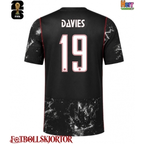 Kanada Alphonso Davies #19 Bortatröja VM 2026 Kortärmad